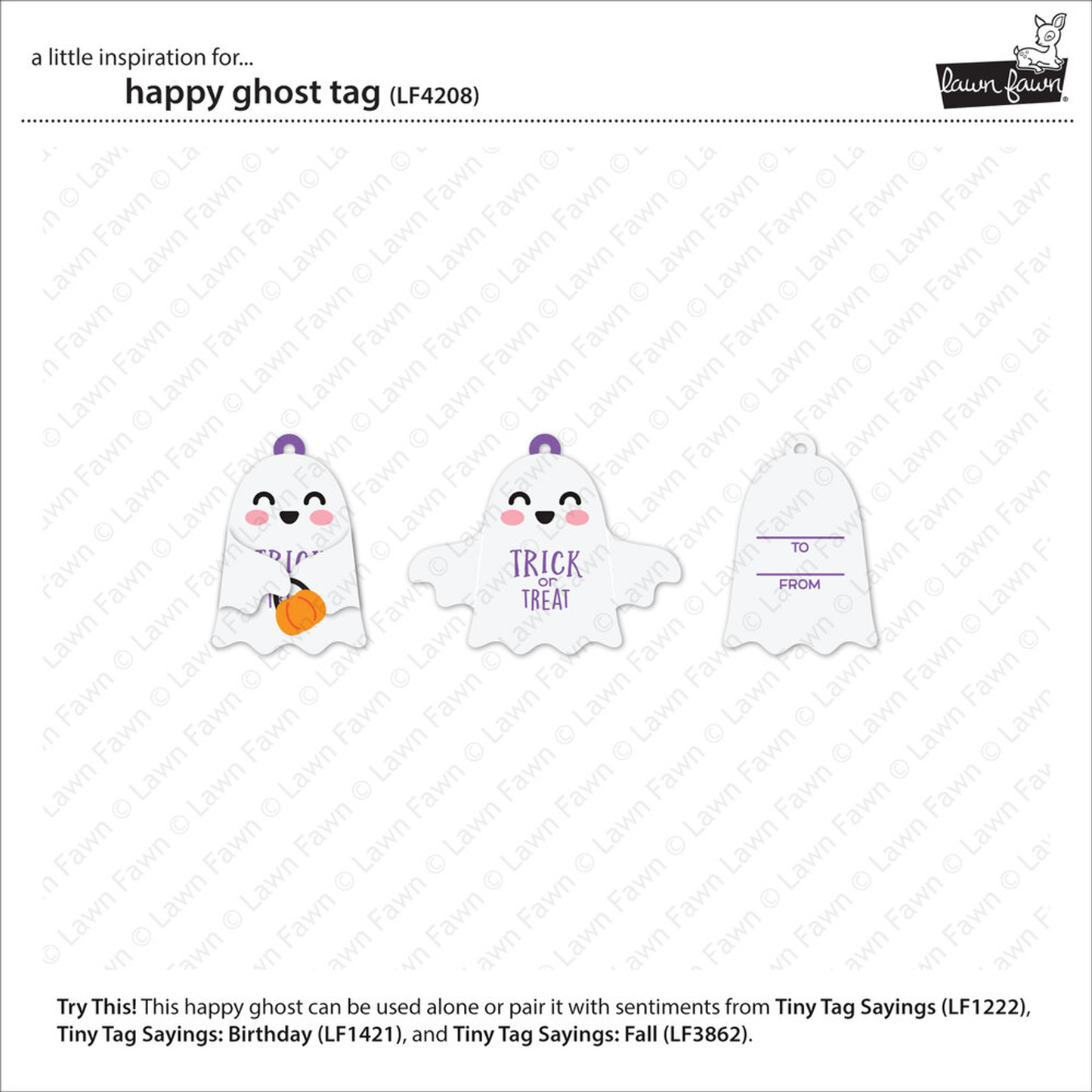 Happy Ghost Tag
