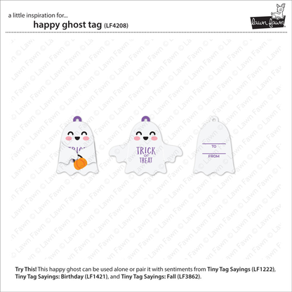 Happy Ghost Tag