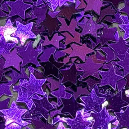 Tiny Treasures Purple Stars Confetti