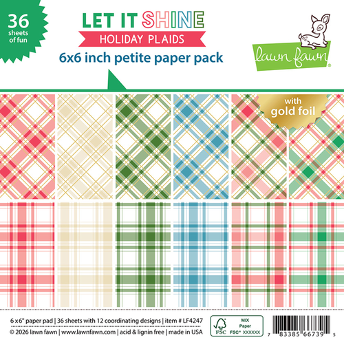 Let It Shine Holiday Plaids