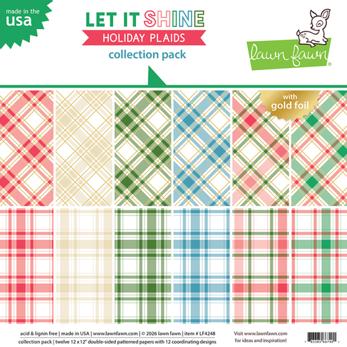 Let It Shine Holiday Plaids