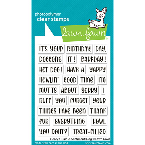 Henry's Build-A-Sentiment Dog