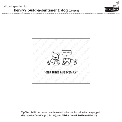 Henry's Build-A-Sentiment Dog