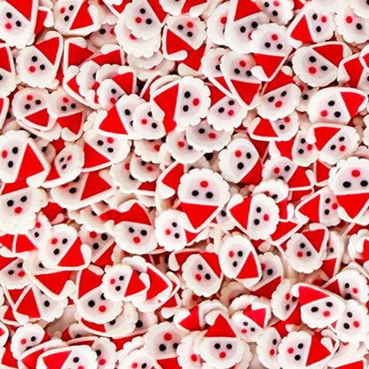 Tiny Treasures Santa Clay Pieces