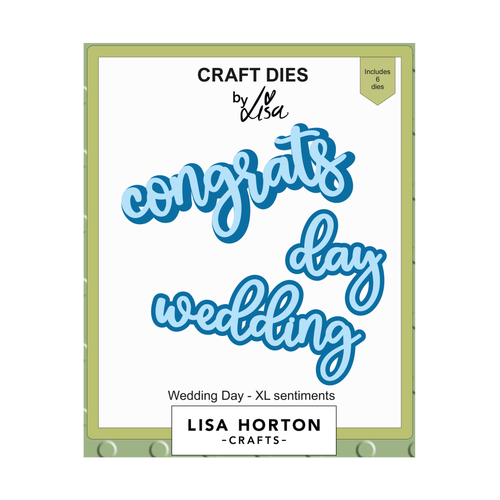XL Sentiments Wedding Day