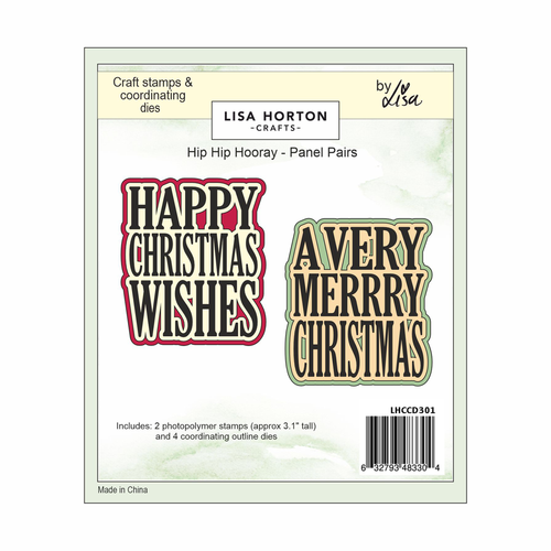 Panel Pairs - Happy Christmas
