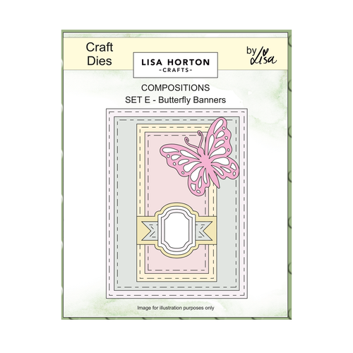 Set E Butterfly Banners