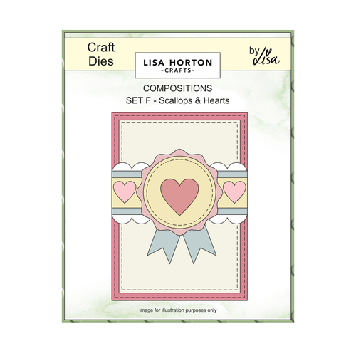 Set F Scallops and Hearts