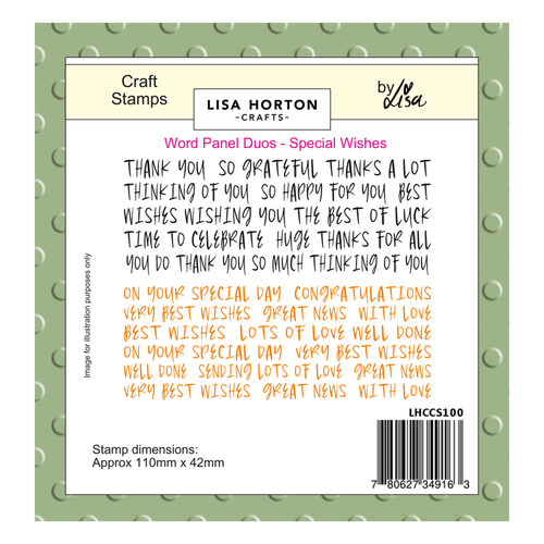 Word Panel - Special Wishes