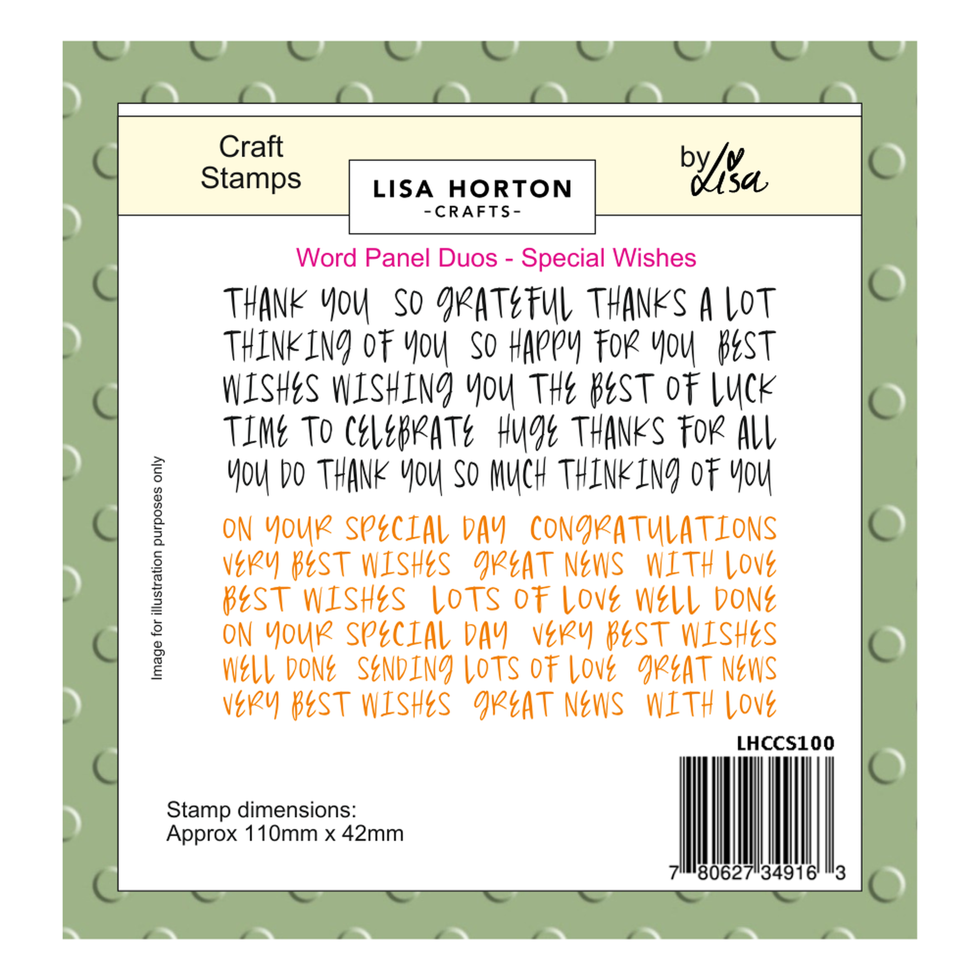 Word Panel - Special Wishes
