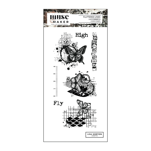 Muse & Maker- Fluttered Lines
