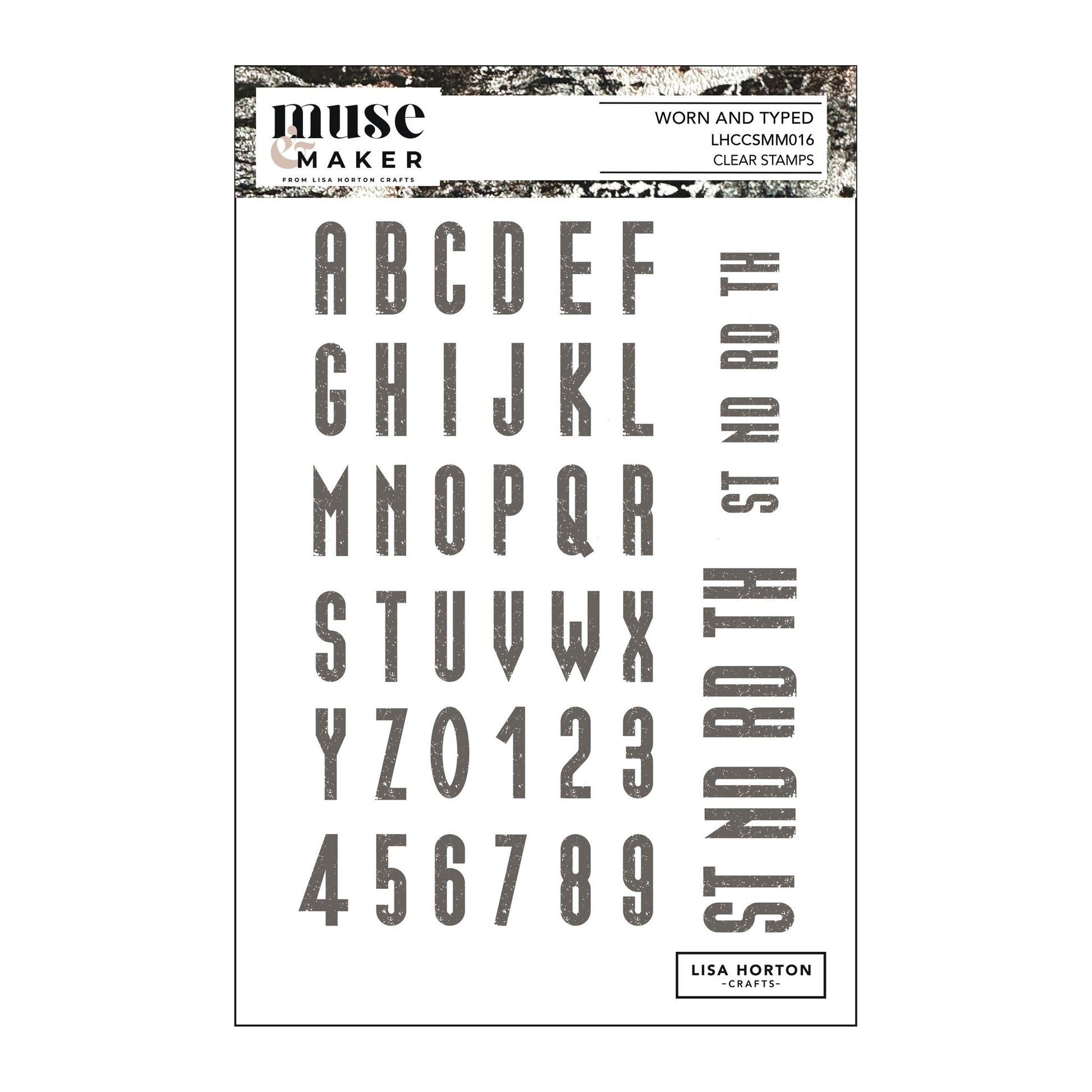 Muse & Maker - Worn and Typed