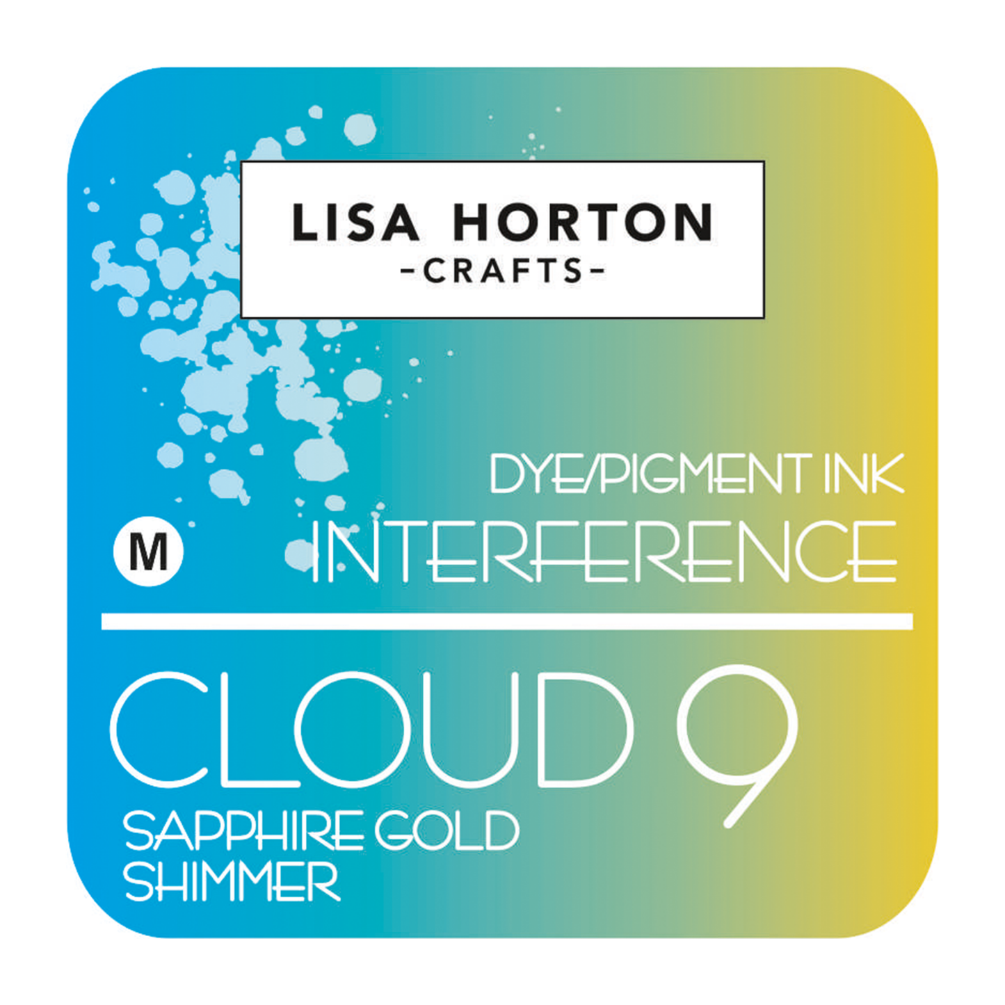 Cloud 9 Interference Ink Pad Sapphire Gold