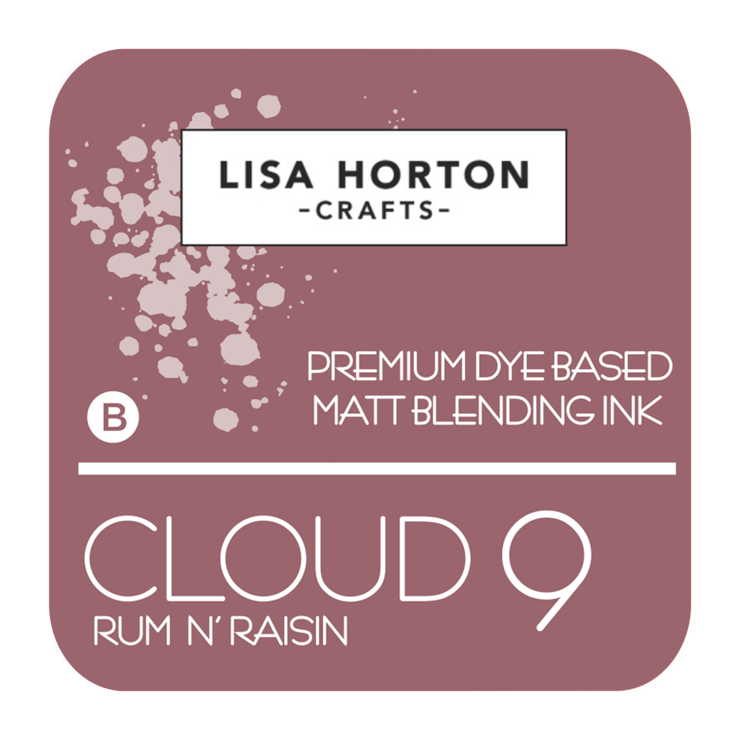 Cloud 9 Matt Blending Ink Pad Rum 'n' Raisin