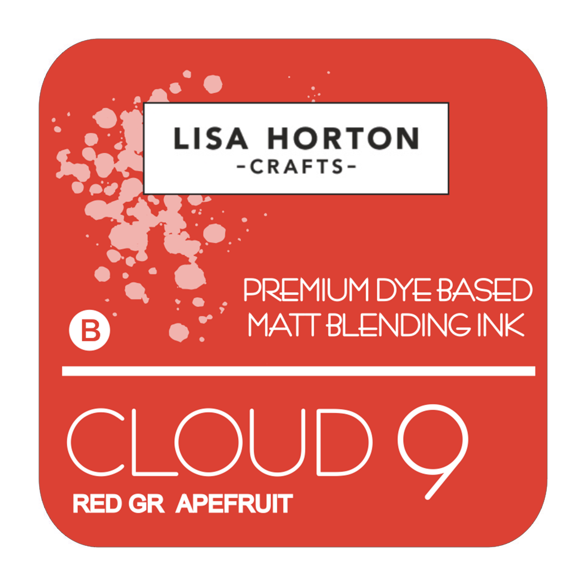 Cloud 9 Matt Blending Ink Pad Red Grapefruit