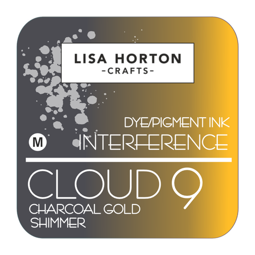 Cloud 9 Interference Ink Pad Charcoal Gold