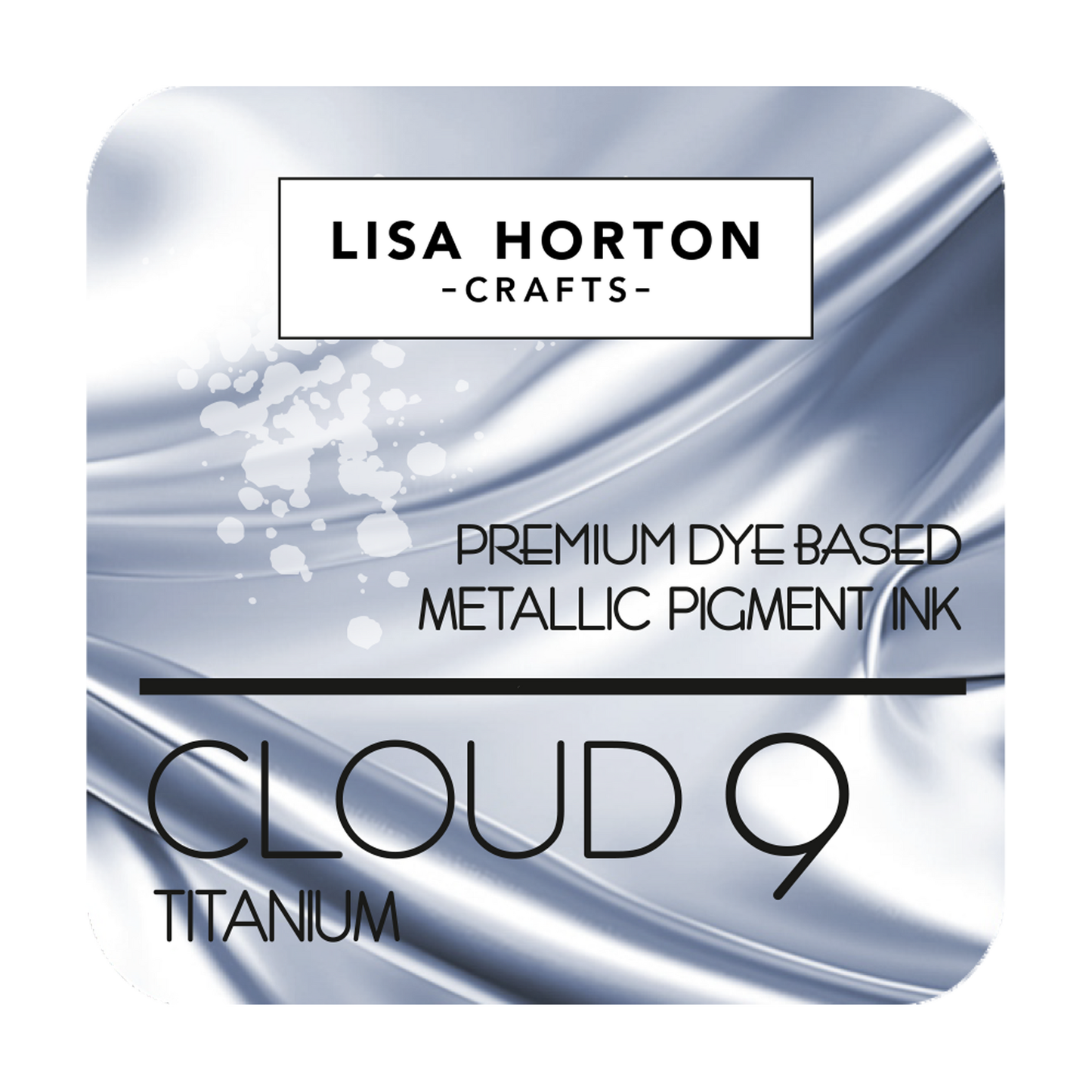 Cloud 9 Metallic Ink Pad Titanium