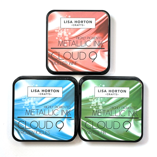 Cloud 9 Metallic Ink - Metallic Ink Pad Trio