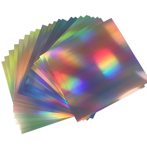 Rainbow Satin Holographic