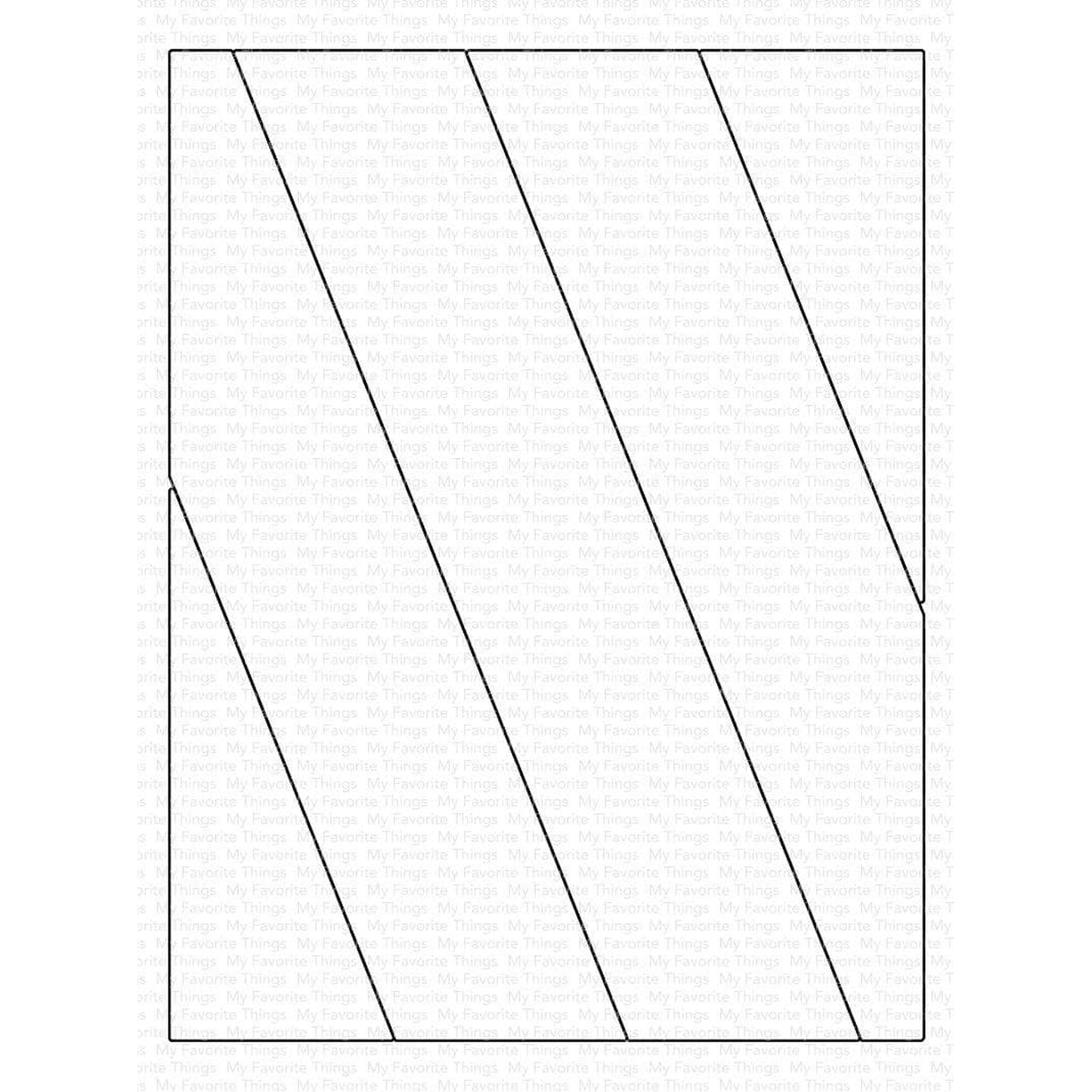 Slanted Stripes Cover-Up