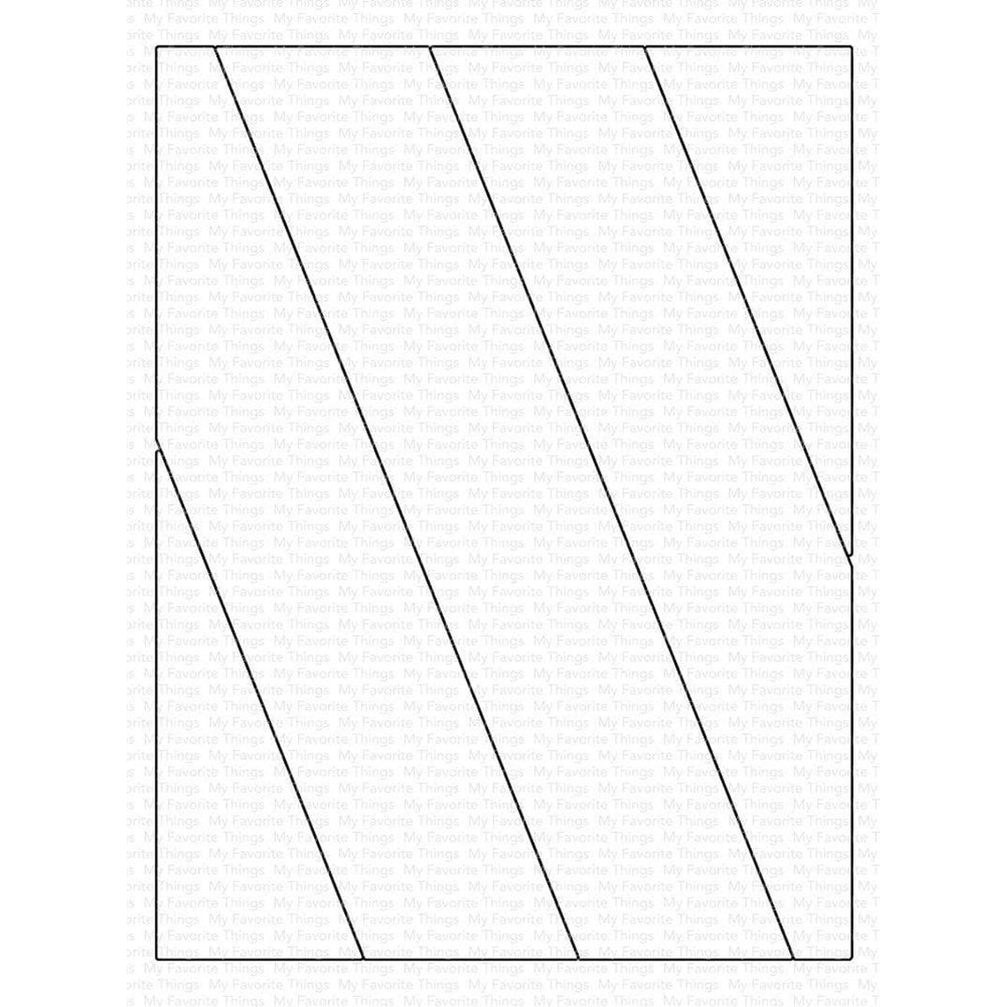 Slanted Stripes Cover-Up