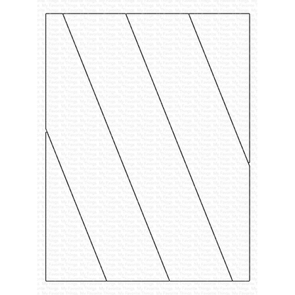 Slanted Stripes Cover-Up
