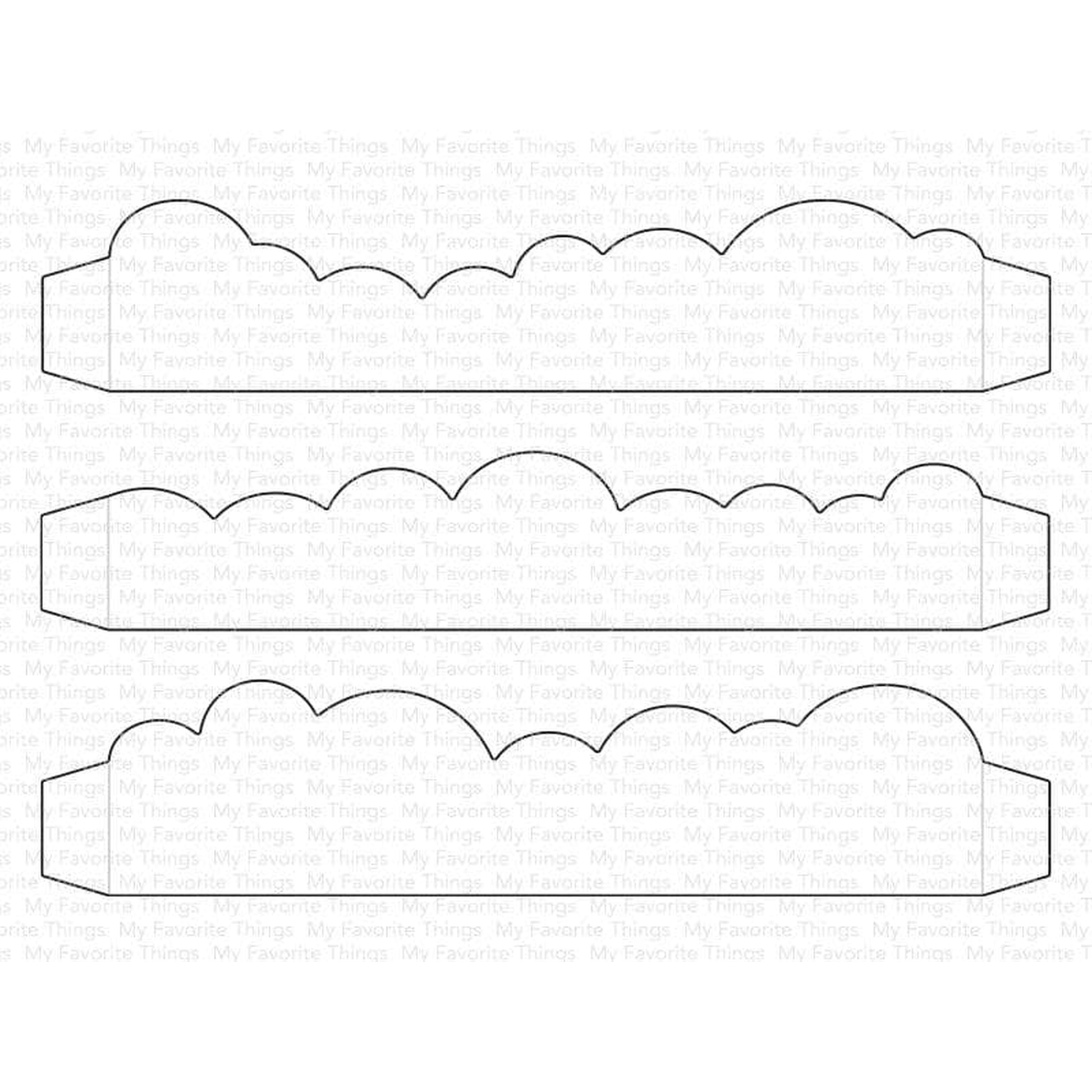Mini Slimline Outside the Box Clouds