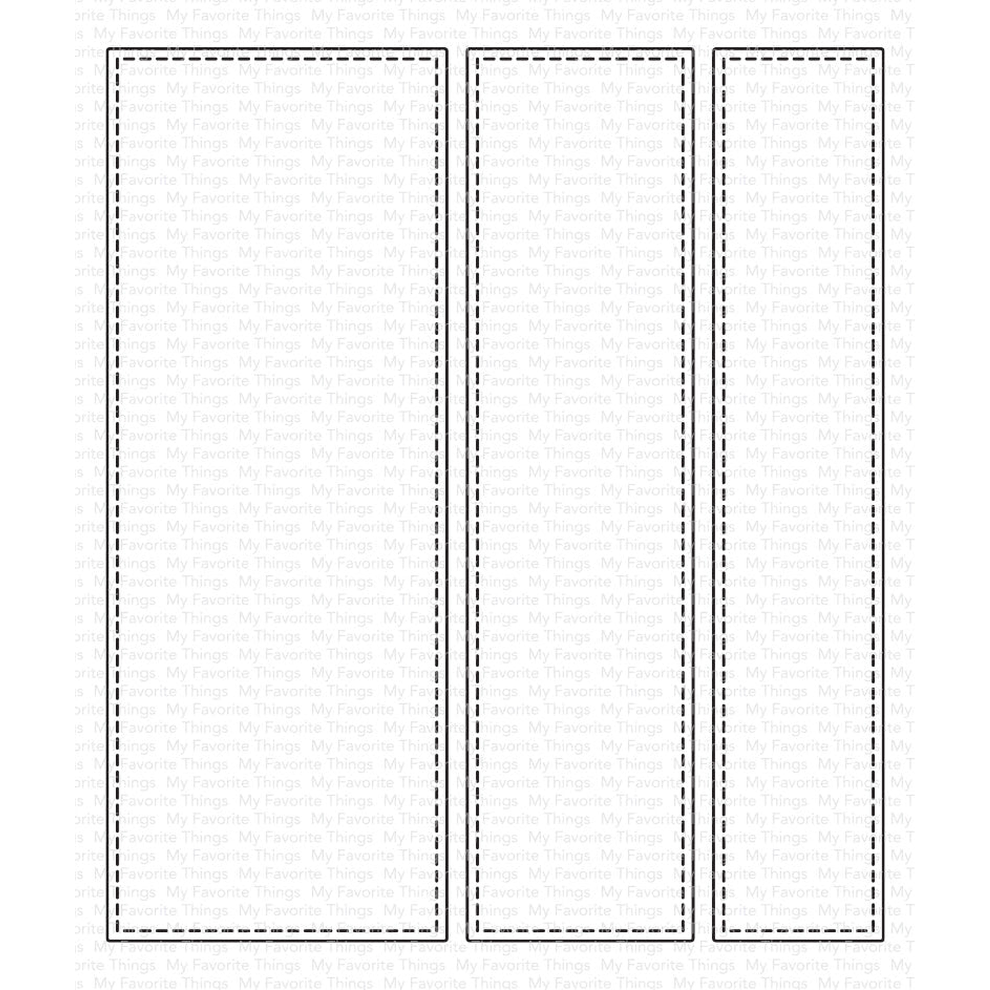 Vertical Stitched Strips