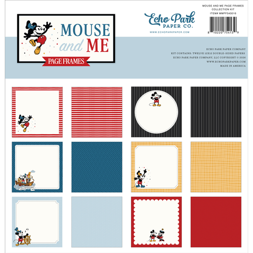 Mouse And Me Page Frames Collection Kit