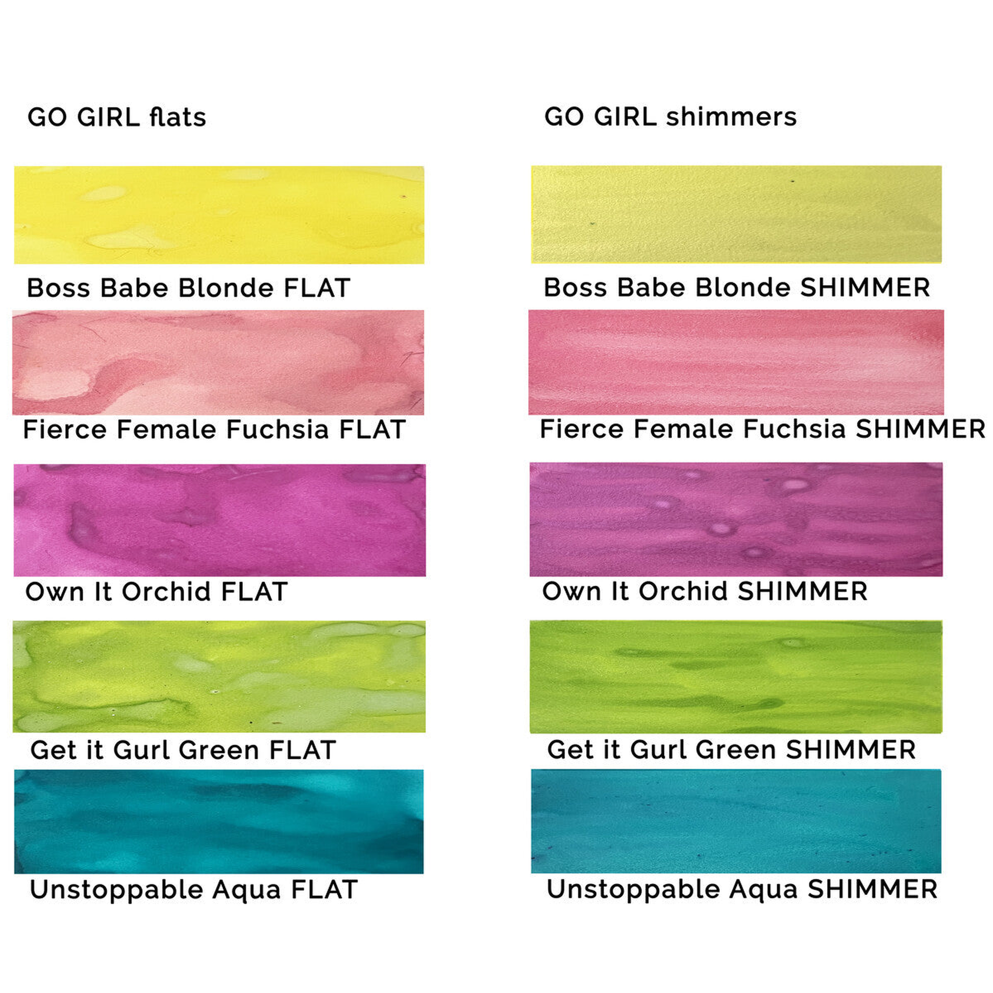 Go Girl! Flats Magical Shaker 2.0 SET