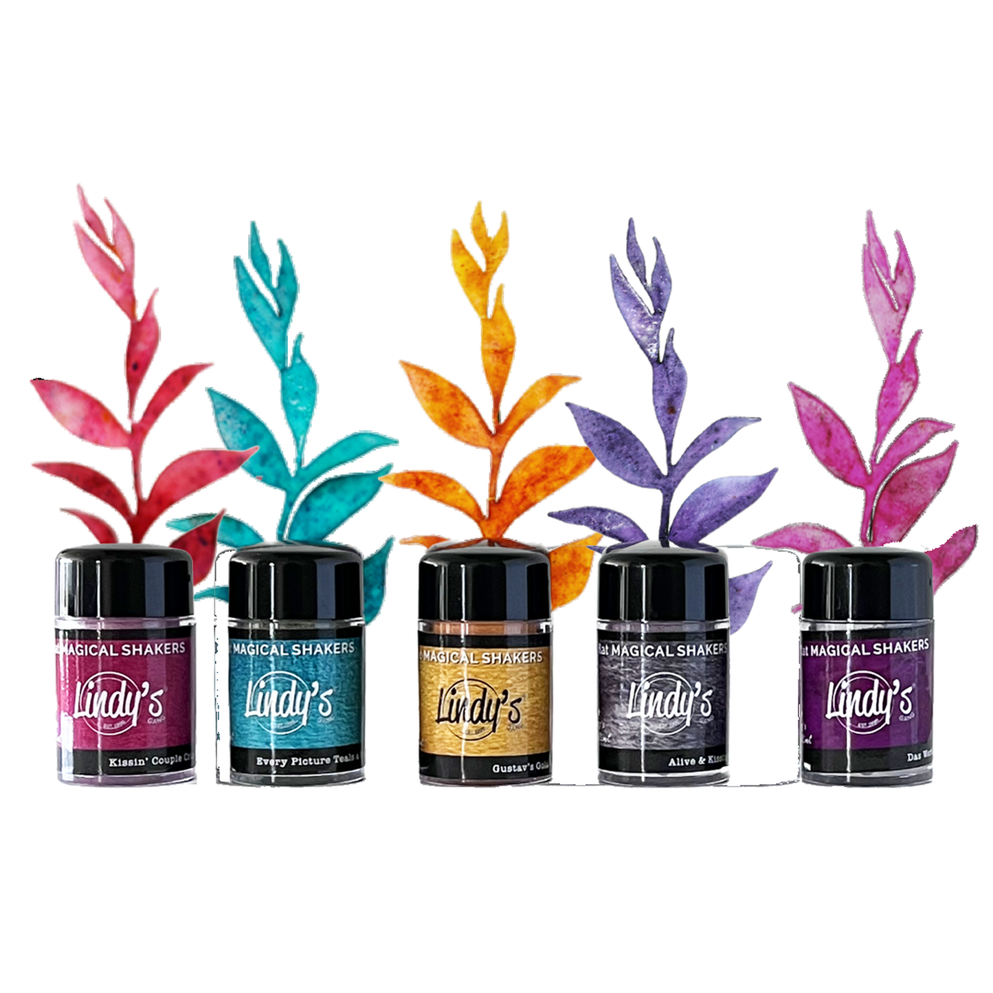 Painter's Palette Kissing Klimt Flat Magical Shakers