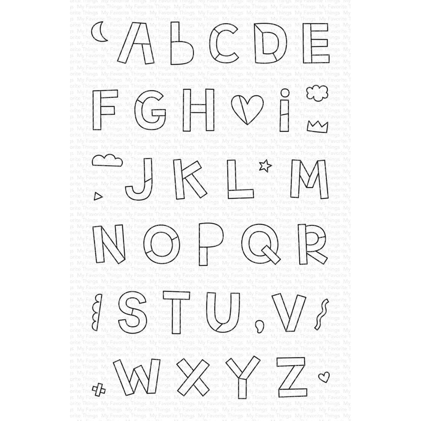 Hip Hip Yay Alphabet