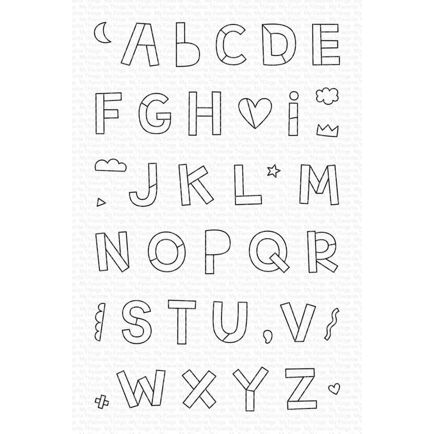 Hip Hip Yay Alphabet