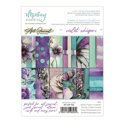 Art Journal - Violet Whispers