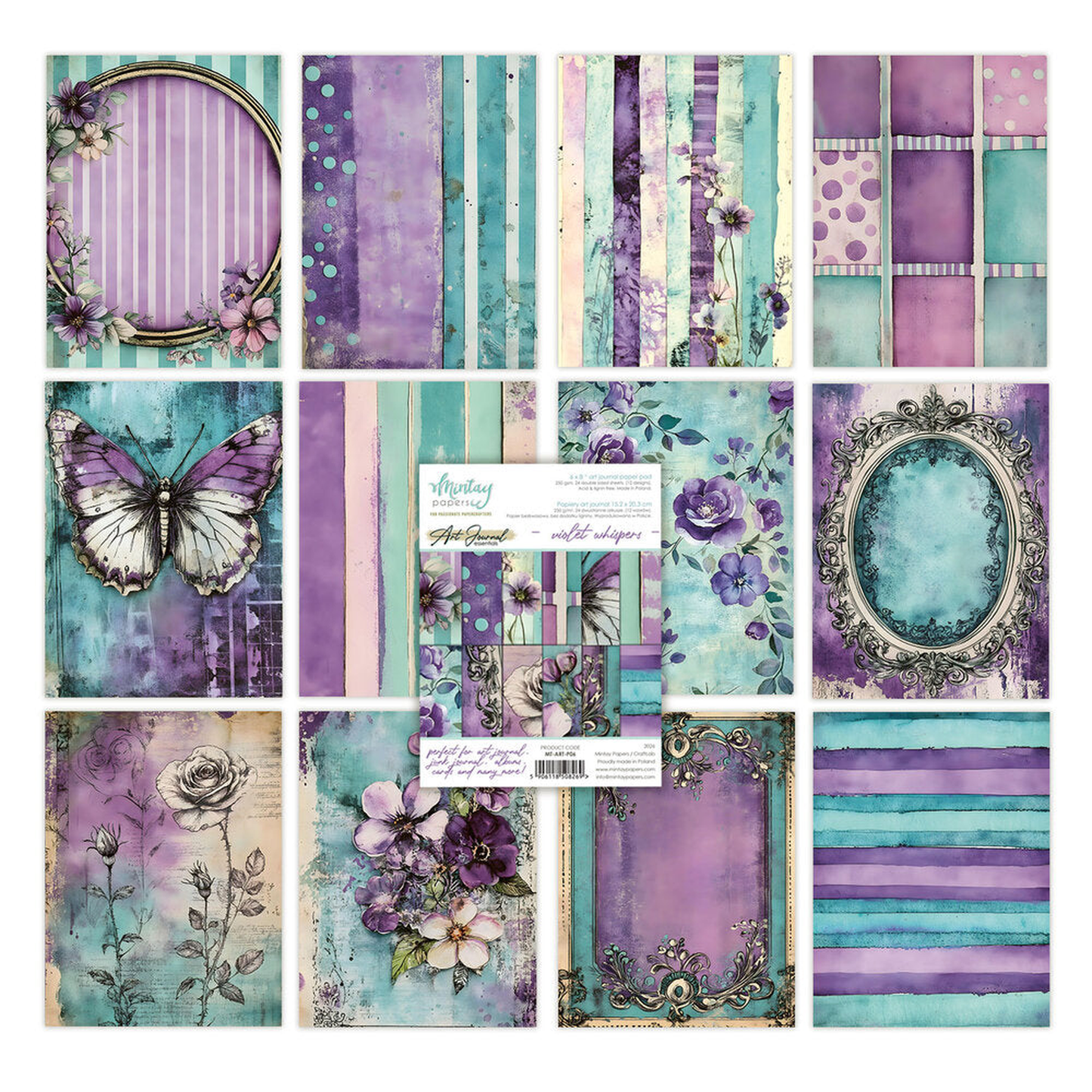 Art Journal - Violet Whispers