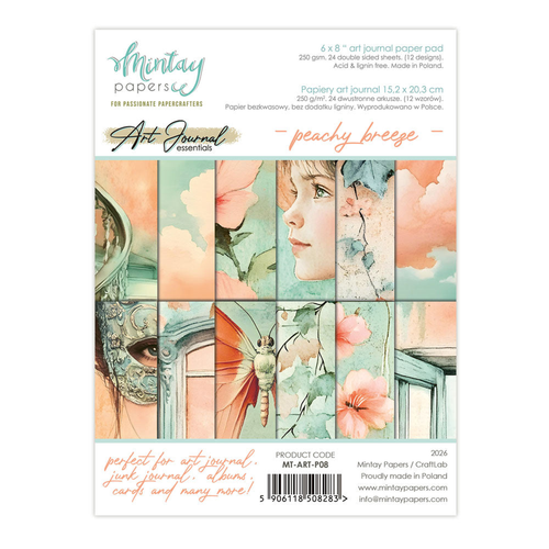 Art Journal - Peachy Breeze