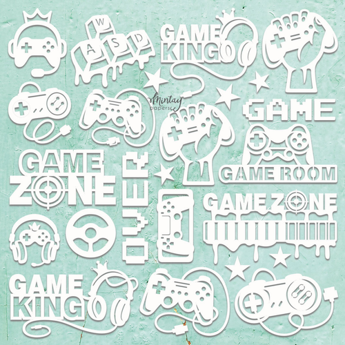 Chippies Decor Element Sheet Gaming