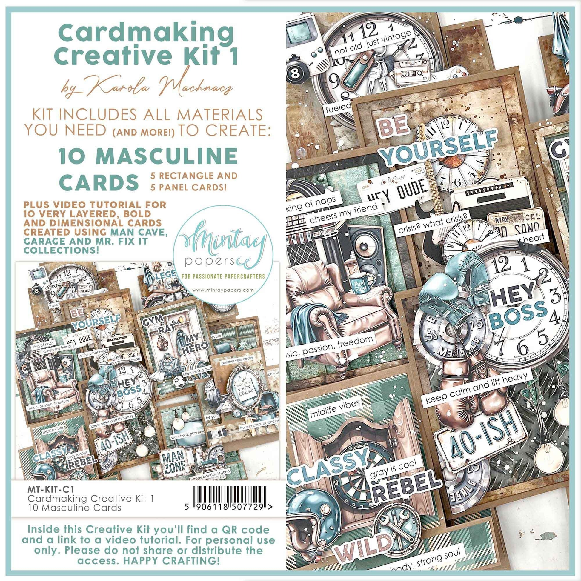Creative Kit 1  Masculine Cards