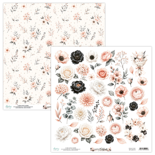 Let's Celebrate Fussy Cut Flora Paper