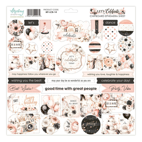 Let's Celebrate Ephemera Sheet