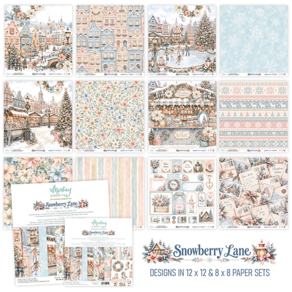 Snowberry Lane Scrapbooking Paper Set