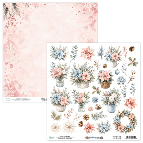 Snowberry Lane Fussy Cut Flora Paper