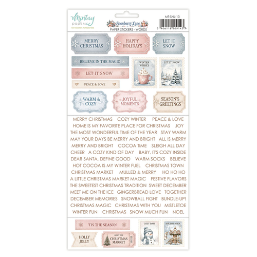 Snowberry Lane Words