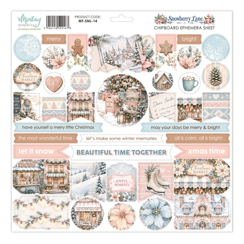 Snowberry Lane Ephemera Sheet