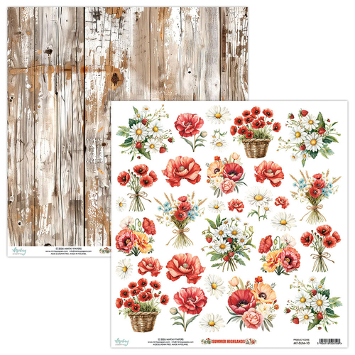 Summer Highlands Fussy Cut Floral