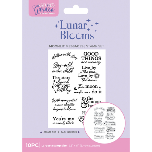 Lunar Blooms - Moonlit Messages