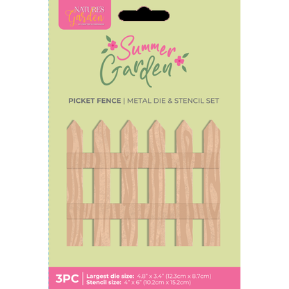 Summer Garden Picket Fence