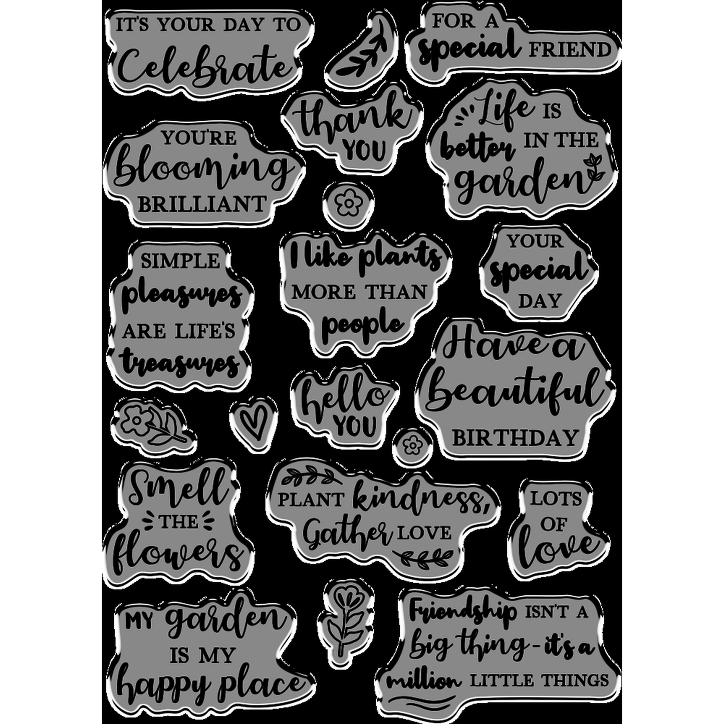 Summer Garden  Sentiments