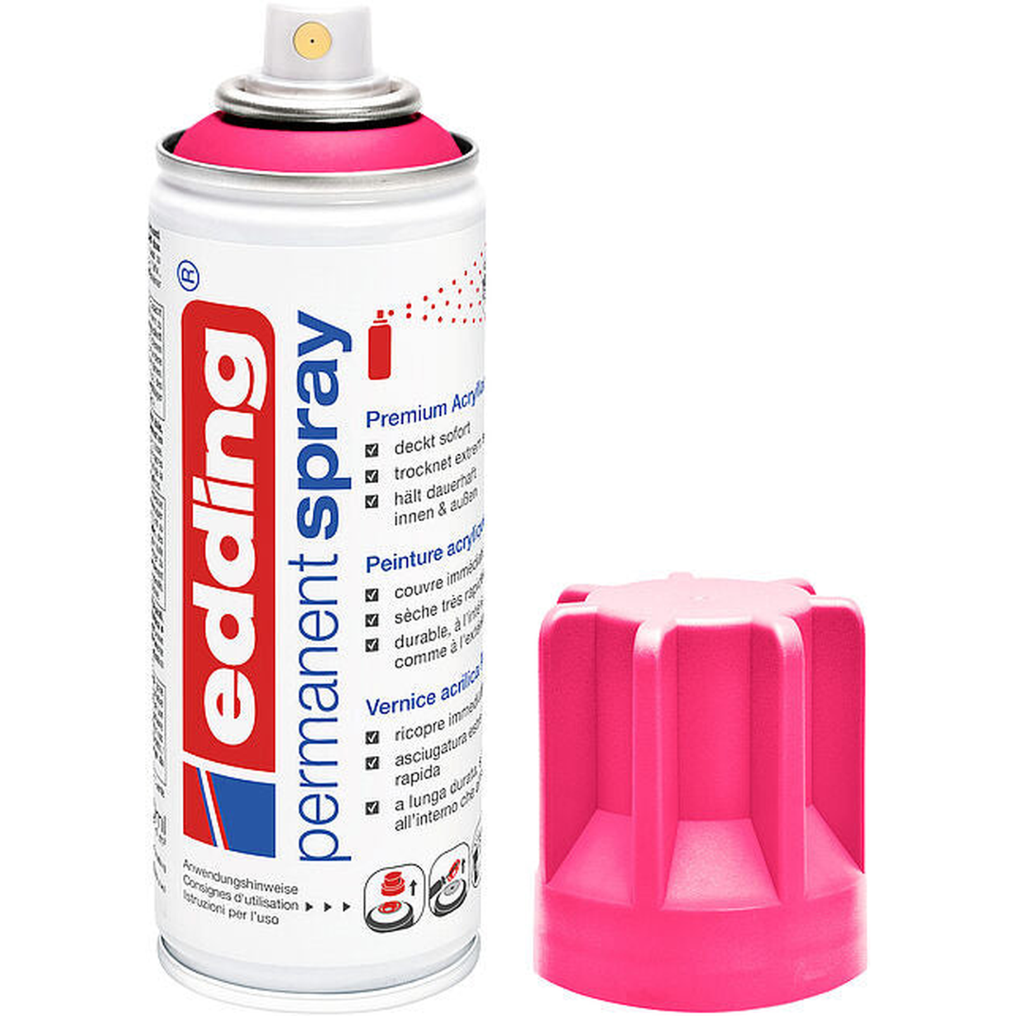 e-5200 Permanent Spray Neon Pink Matt