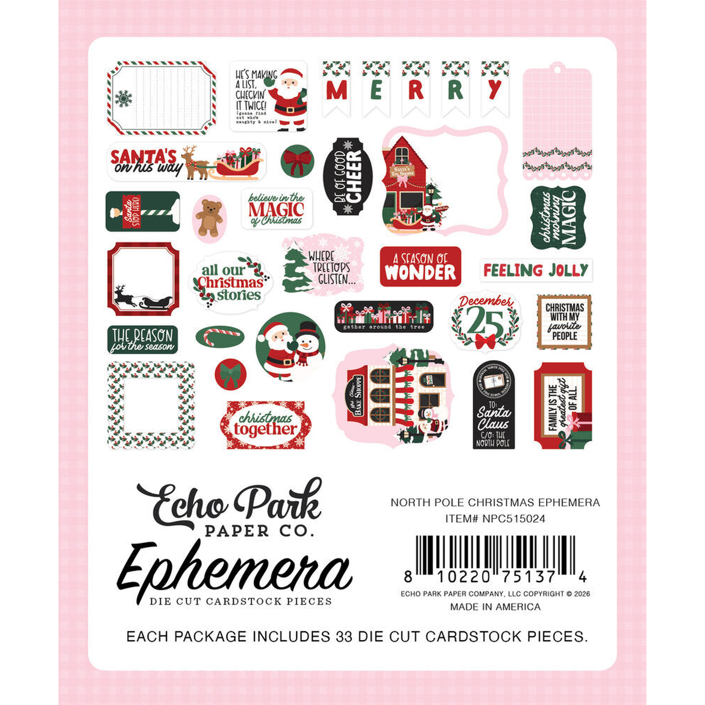 North Pole Christmas Ephemera